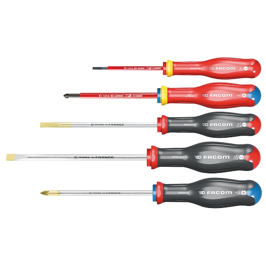 PROTWIST® 1000V Insulated Screwdriver Set (5 pc.)