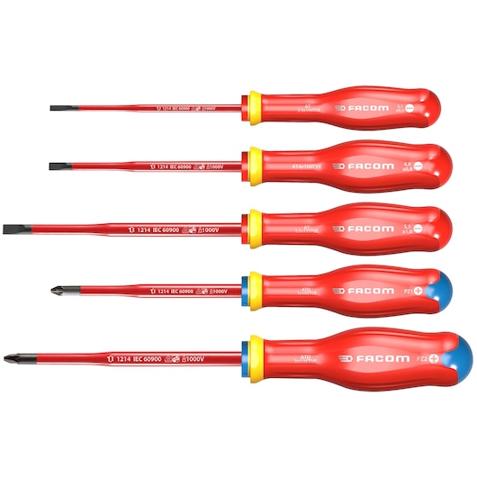 PROTWIST® 1000V Insulated Screwdriver Set (5 pc.)