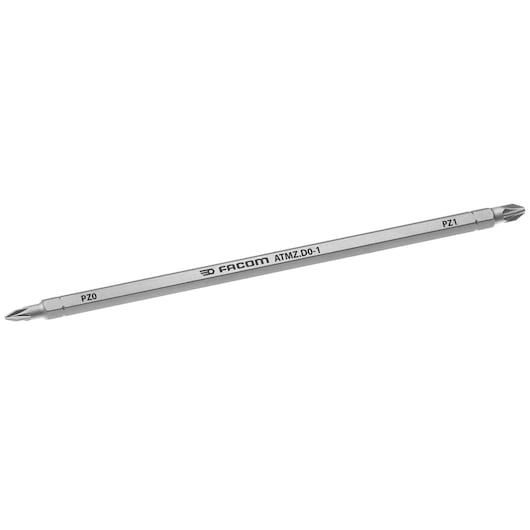 Double-End Bit for 1/4 in. Pozidriv®, PZ0, PZ1