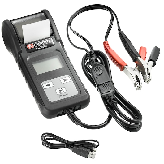 USB Battery Tester With Printer