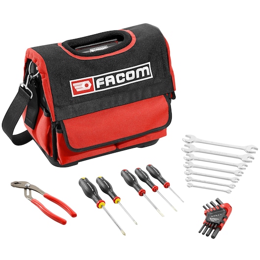 14 in. Compact Soft Bag With Tools Set (22 pc.)