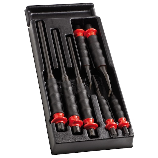 Sheath Punch and Chisel Set (7 pc.)